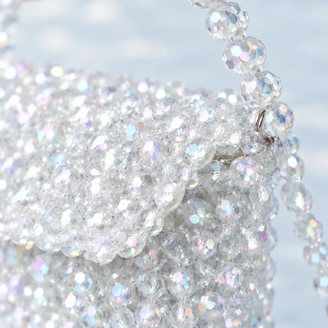 Aurora Crossbody, beadwork close-up