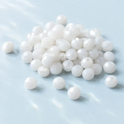 Milk beads, macro