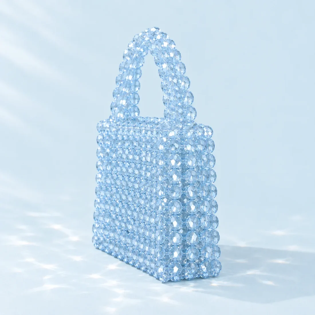 Glacier Box Bag, side and back view